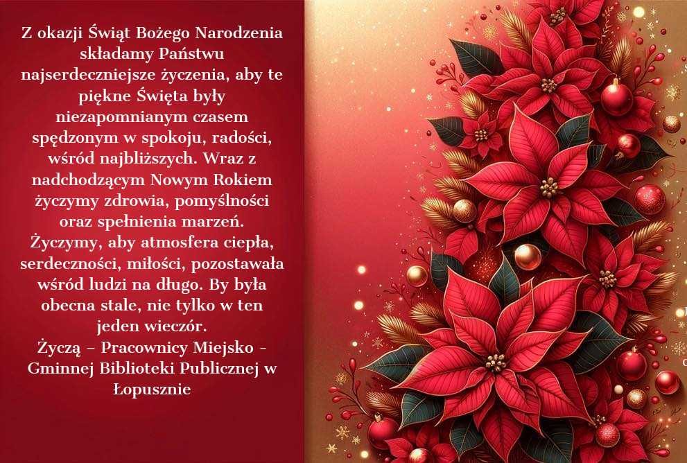 Zdjęcie do wpisu: Życzenia na Boże Narodzenie
