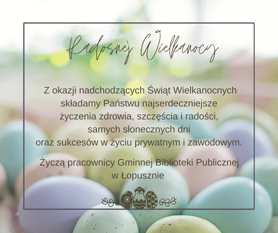 Zdjęcie do wpisu: Życzenia wielkanocne
