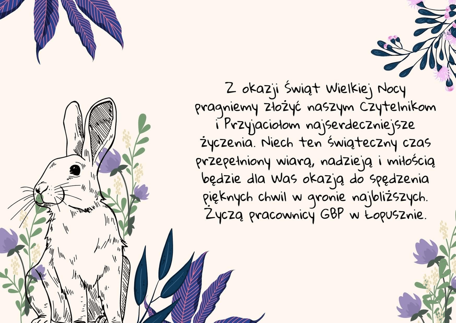 Zdjęcie do wpisu: Życzenia Wielkanocne